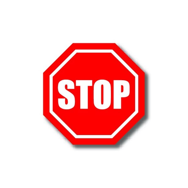 Ergomat 16in OCTAGON SIGNS - Stop DSV-SIGN 256 #0002 -UEN - main